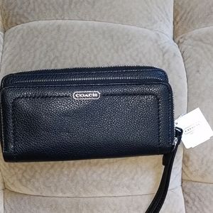 Coach Black Wallet